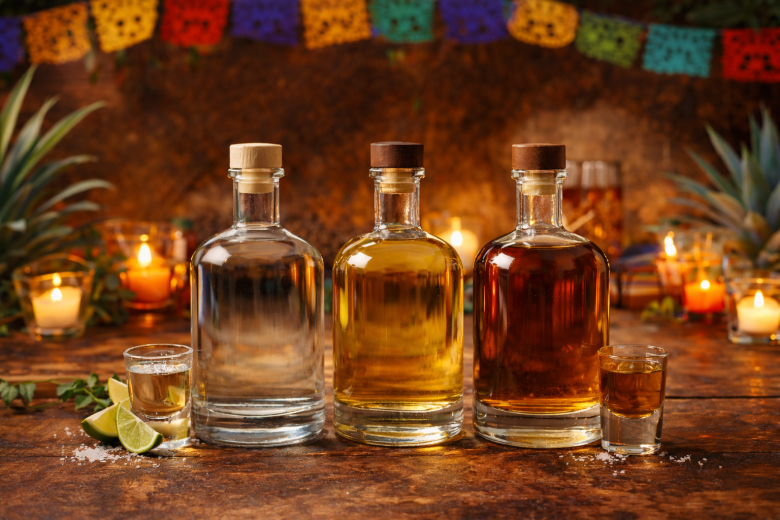 image of tequila bottles, the ultimate guide to tequila types explained